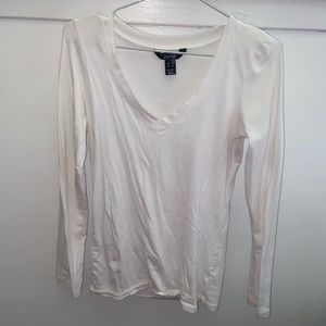 White long sleeve tee / 3 for $17!!!